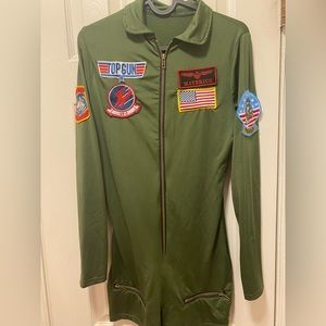 Top Gun Maverick sexy pilot Flight Suit Costume HALLOWEEN